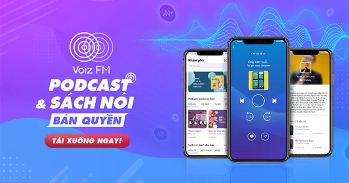 Tài khoản Sách nói Voiz FM: Sách nói & Podcast Chất lượng cao giá rẻ