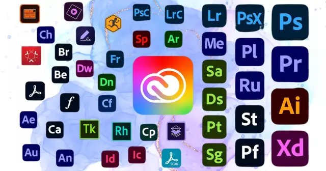 Adobe Full Apps dung lượng 1 TB